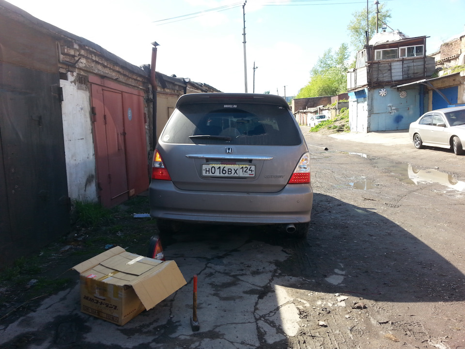 Задние фонари DEPO. — Honda Odyssey (2G), 3,2 л, 2000 года | тюнинг ...