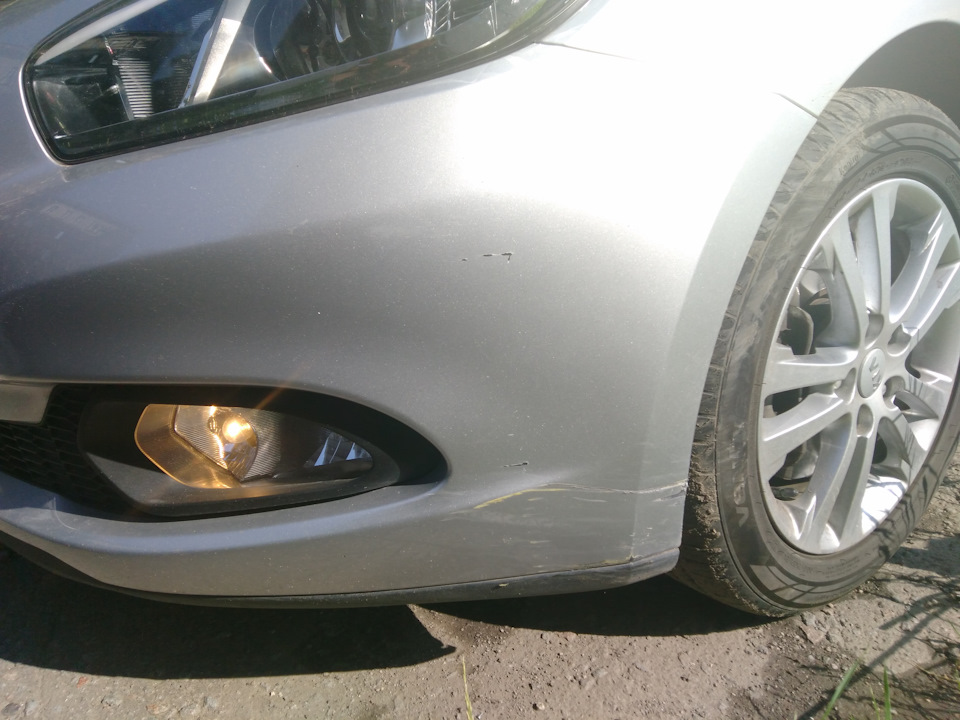 Замазал раны "зеленкой" — KIA Ceed (2G), 1,6 л., 2014 года | своими ...