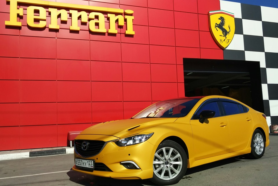 Новосибирск. EXPO FEST. День города — Mazda 6 (3G) GJ, 2 л, 2013 года ...