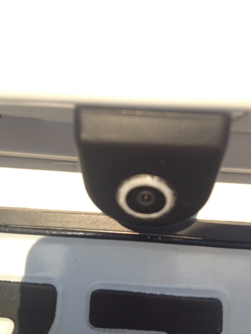 Камера переднего вида. — Mazda CX-5 (1G), 2 л, 2013 года | аксессуары ...