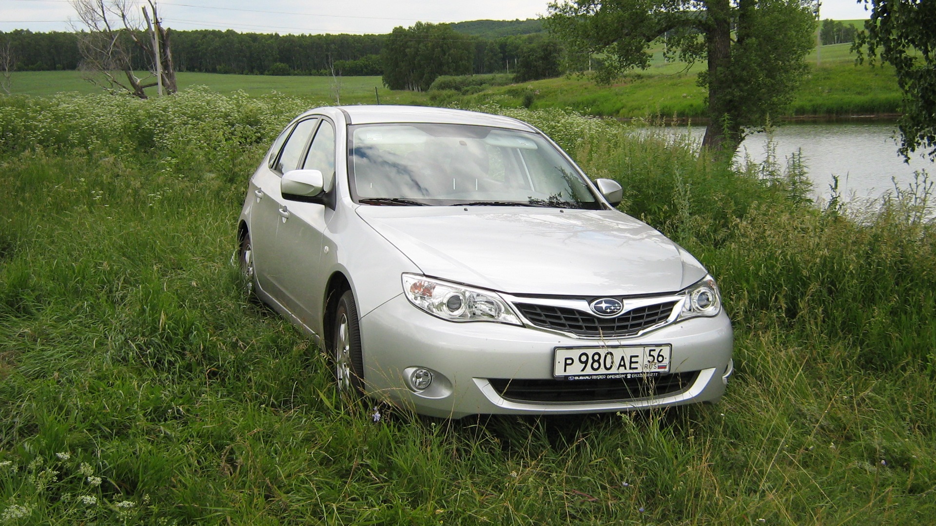 Subaru Impreza (GE, GH) 1.5 бензиновый 2008 | Серебристая на DRIVE2