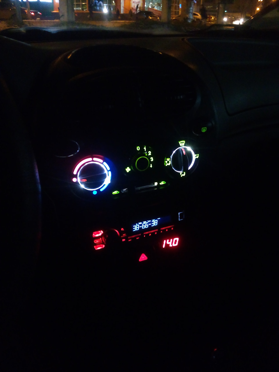 Подсветка регулятора печки — Lada Калина хэтчбек, 1,6 л, 2007 года ...