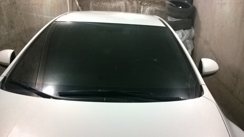 Третья тонировка, дешейвинг и снова дырка в стекле — Mazda 6 (2G) GH, 1 ...