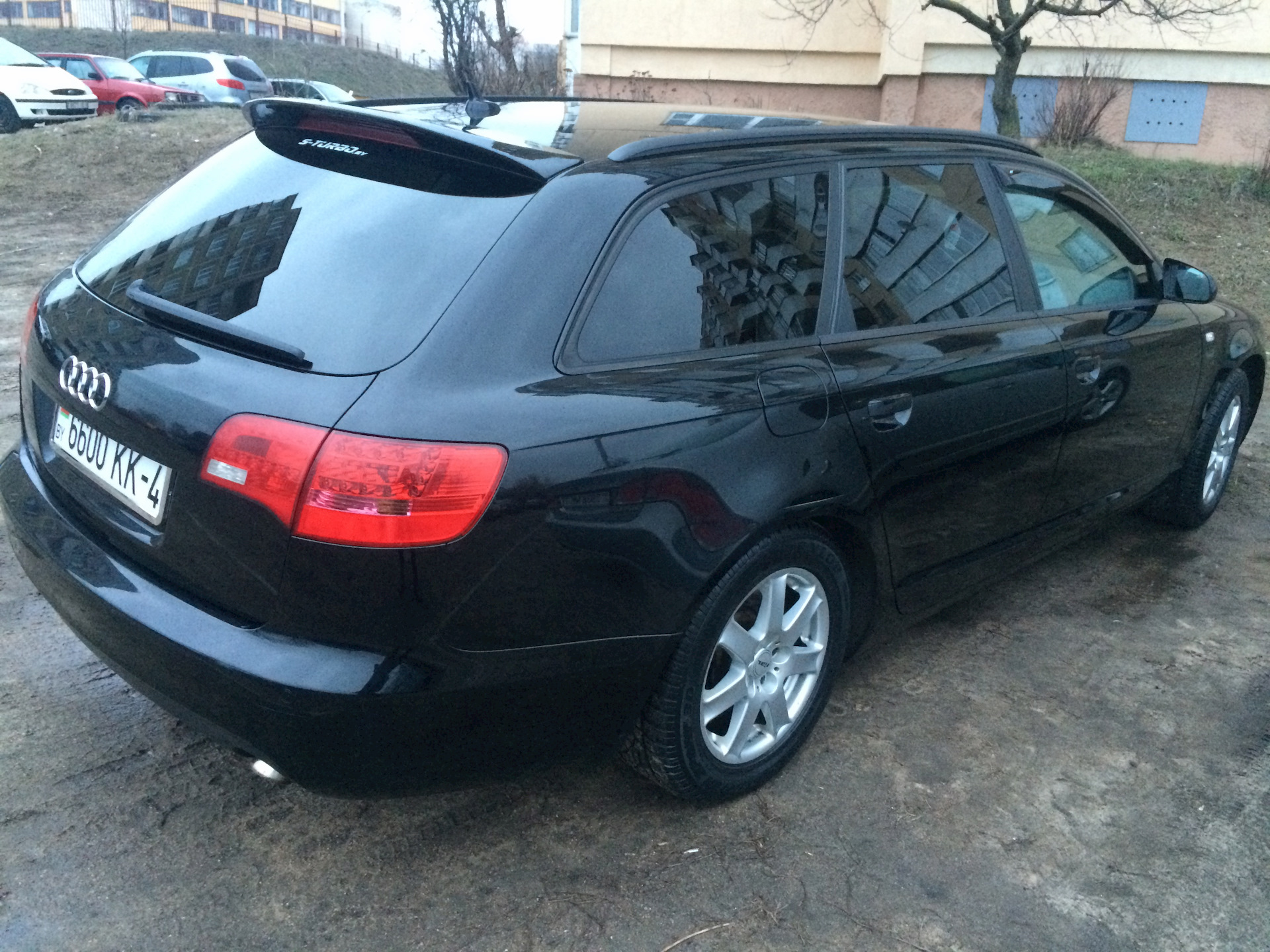 Спойлер на крышку багажника — Audi A6 Avant (C6), 3 л, 2006 года ...
