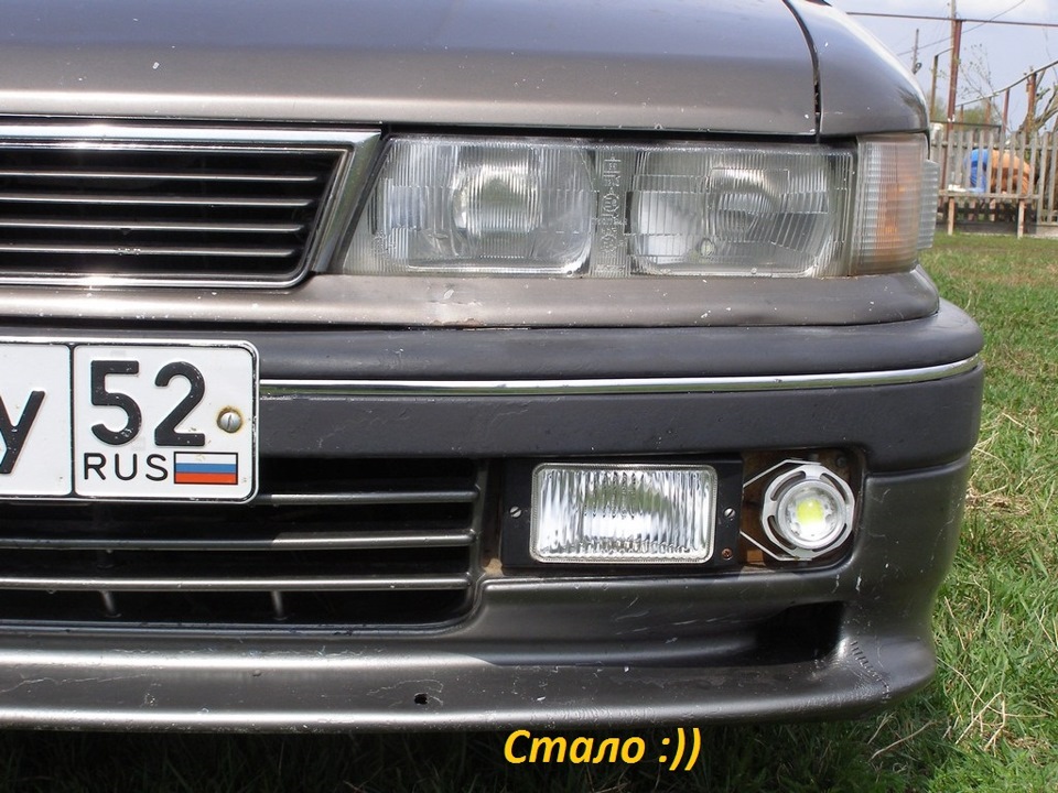 Молдинг на передний бампер (теперь на месте) — Mitsubishi Galant (6G ...