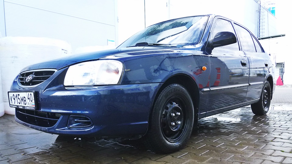 Расход масла давай до свидания! — Hyundai Accent (2G), 1,5 л, 2008 года ...