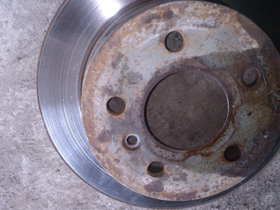 Старый диск — Mercedes-Benz B-Class (W245)