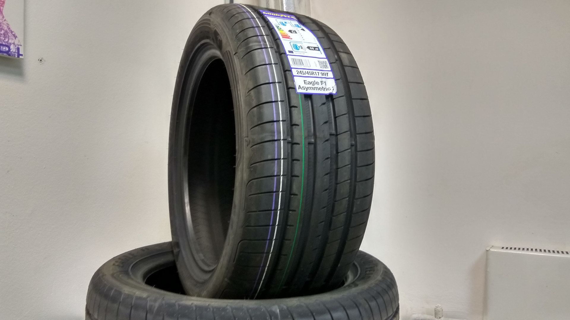 Goodyear Eagle F1 Asymmetric 3 245/45 R17 — DRIVE2