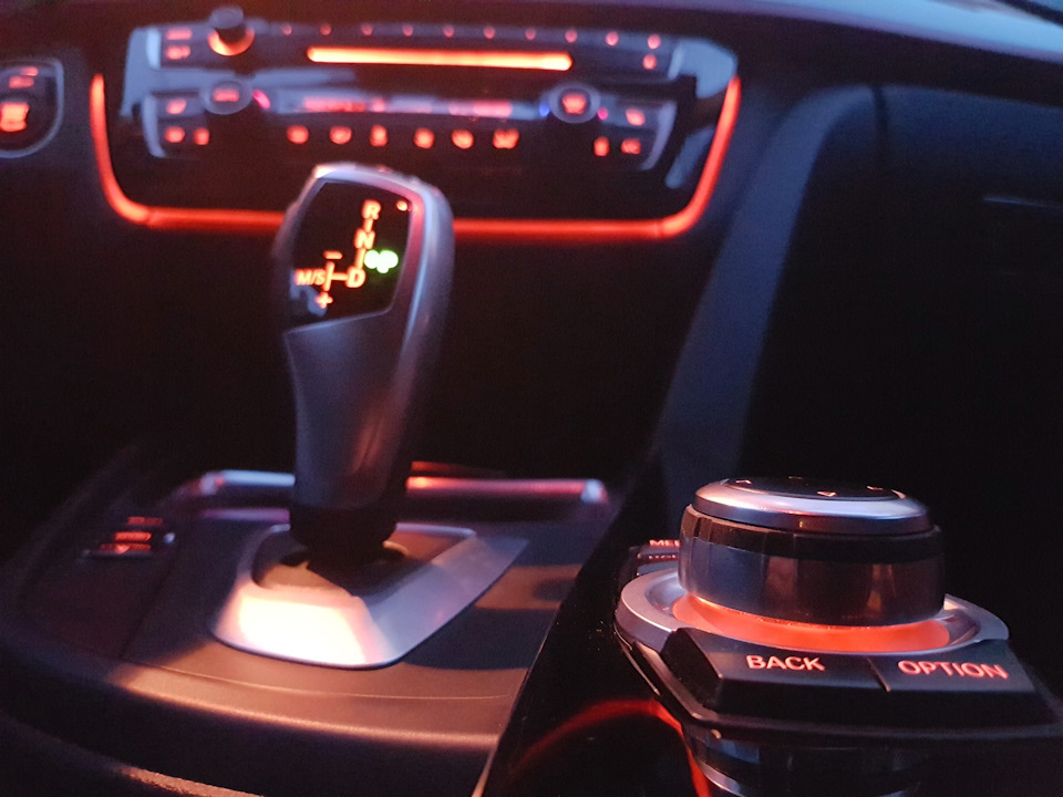 Установил джойстик iDrive с подсветкой — BMW 3 series (F30), 2 л, 2013 ...