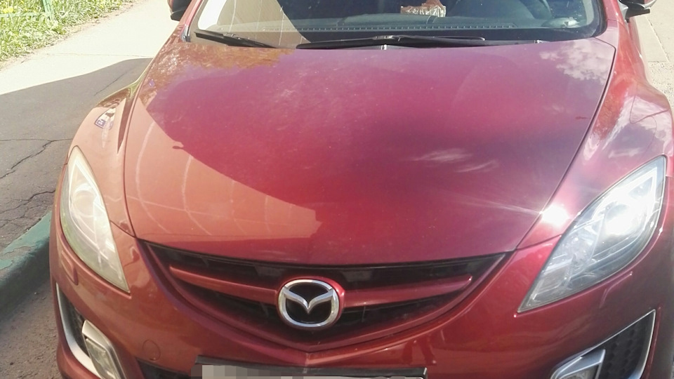 Mazda 6 (2G) GH 2.0 бензиновый 2010 | Красный металллл на DRIVE2