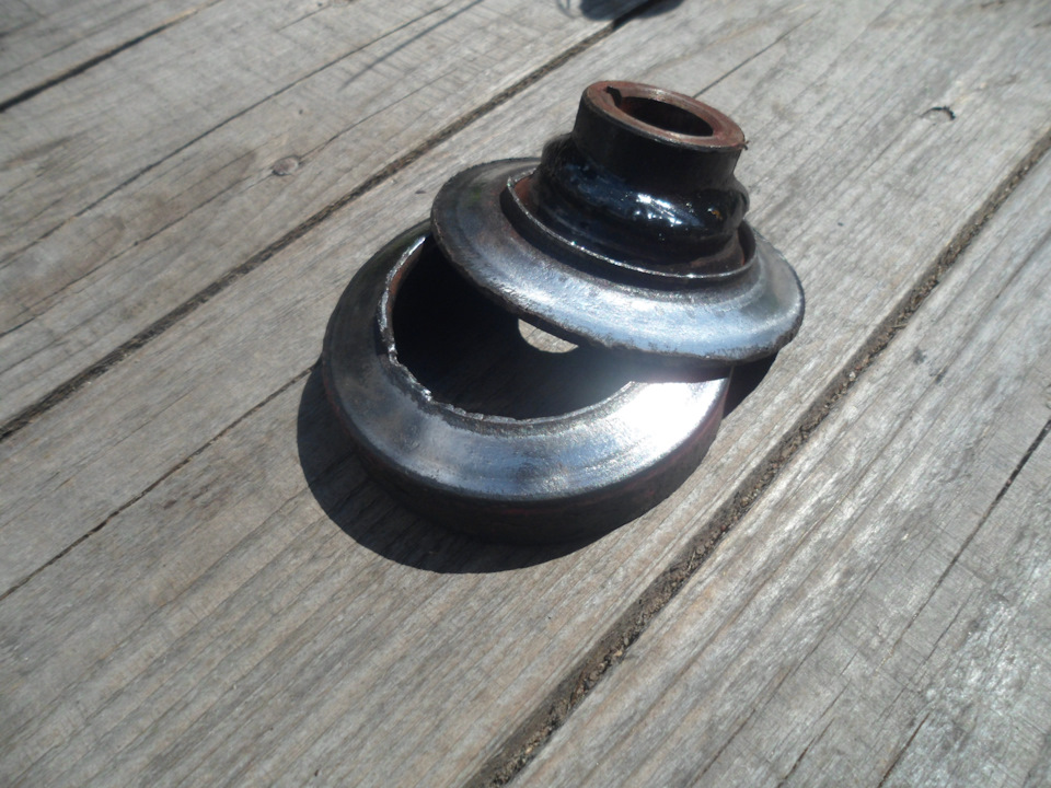 шкив генератора — Москвич 2141, 1,5 л, 1994 года | поломка | DRIVE2