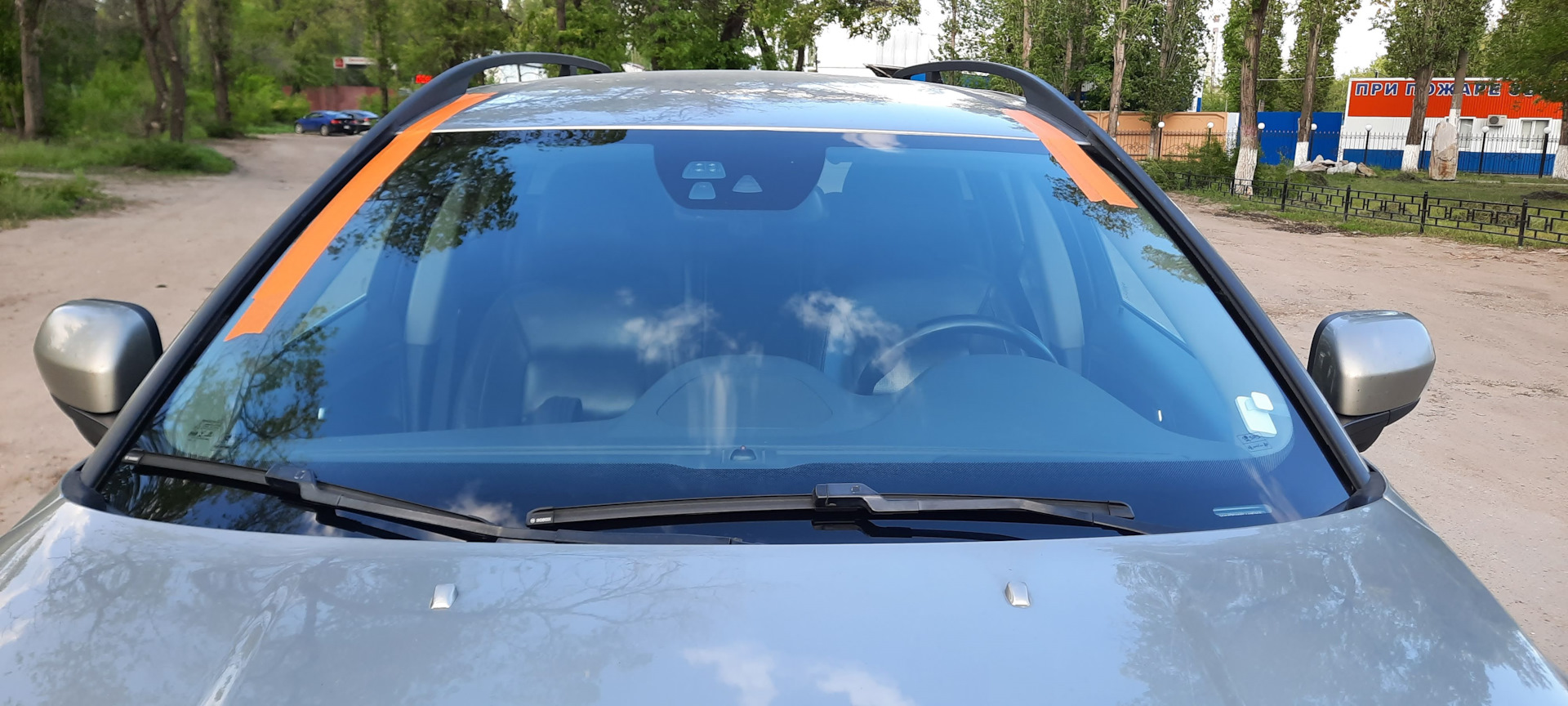 Установка лобового стекла Benson — Volvo XC70 III, 2,4 л, 2014 года ...