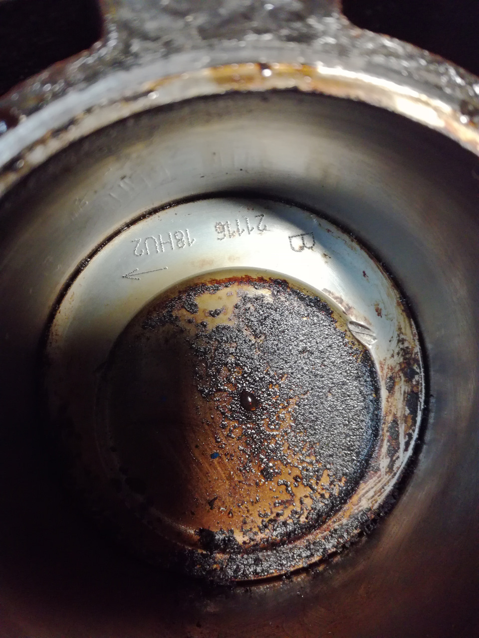 Загнуло клапана. — Lada Гранта, 1,6 л, 2013 года | поломка | DRIVE2