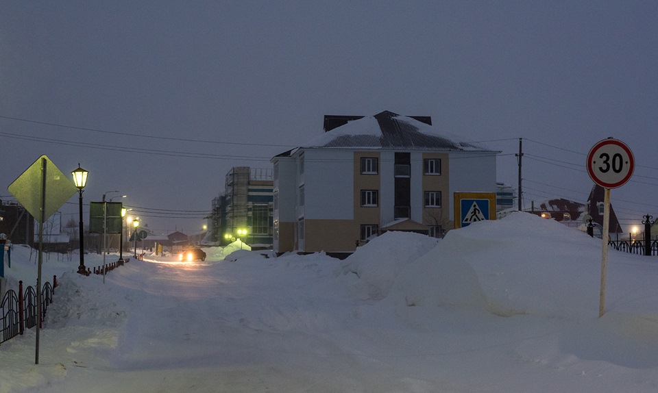 Карта красноселькуп с улицами