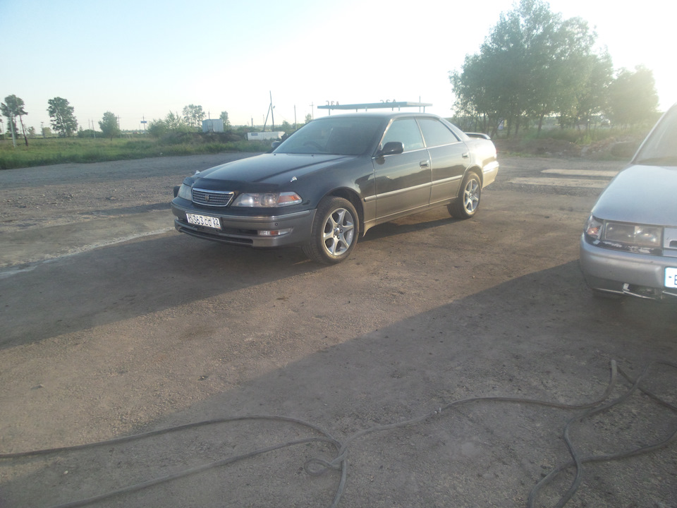 поменял резину — Toyota Mark II (100), 3 л, 1999 года | шины | DRIVE2