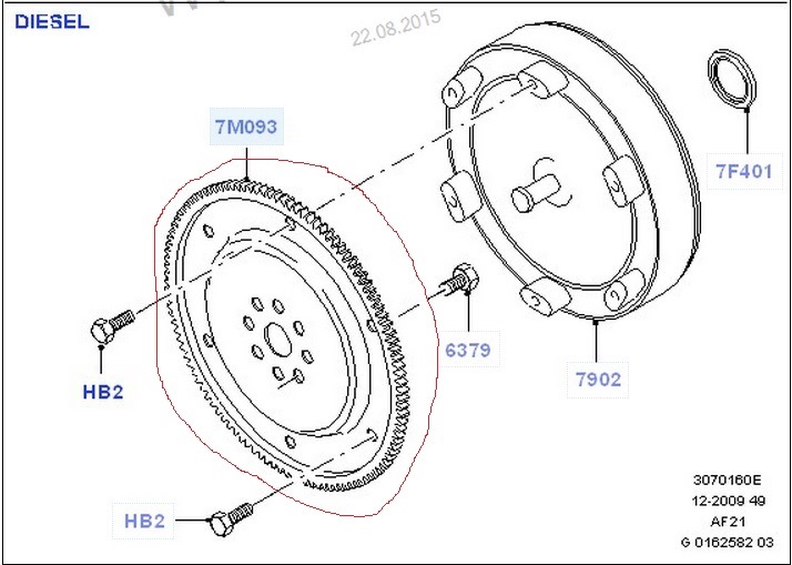 Сломалась коробка передач — Ford Mondeo IV, 2 л, 2008 года | поломка ...