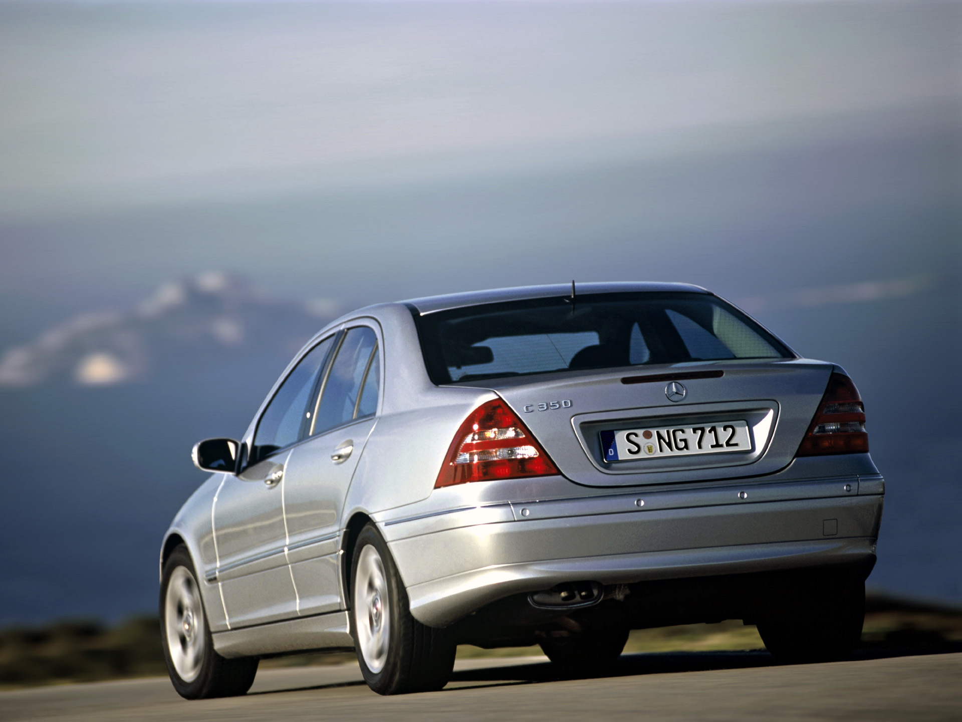 Mercedes Benz w203 зад