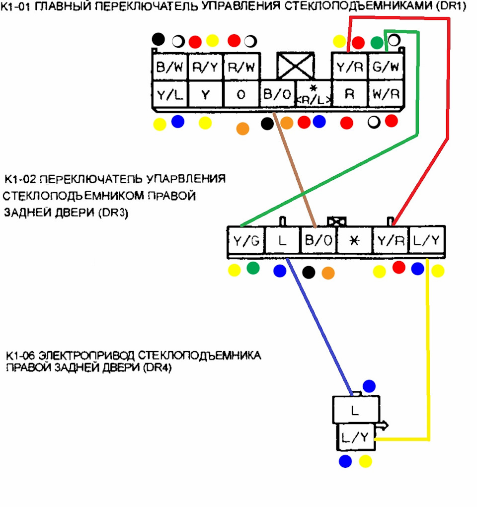 Настроить стеклоподъемники мазда 6 gg