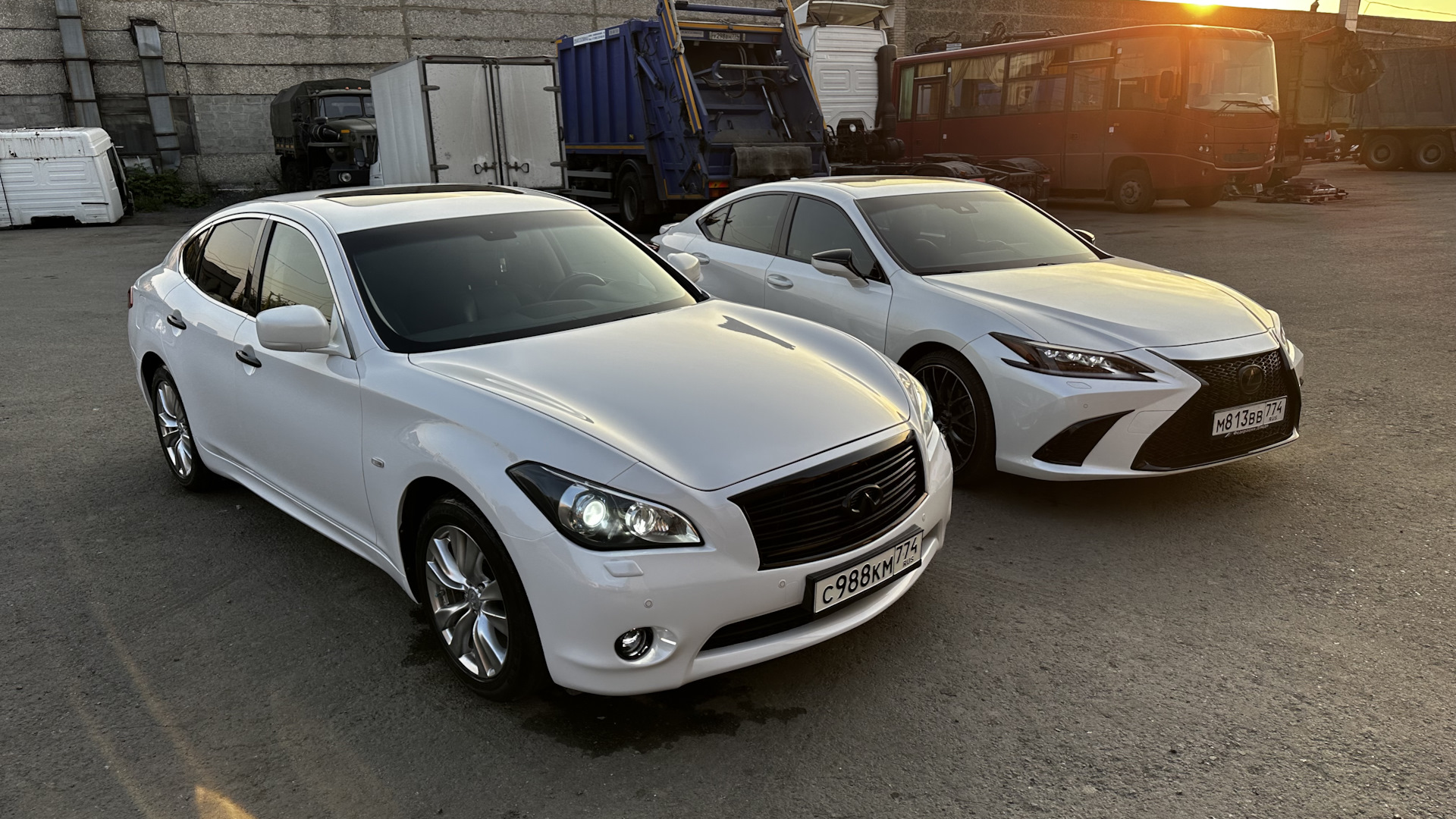 Infiniti M (3G) 2.5 бензиновый 2012 | Белый Финик на DRIVE2