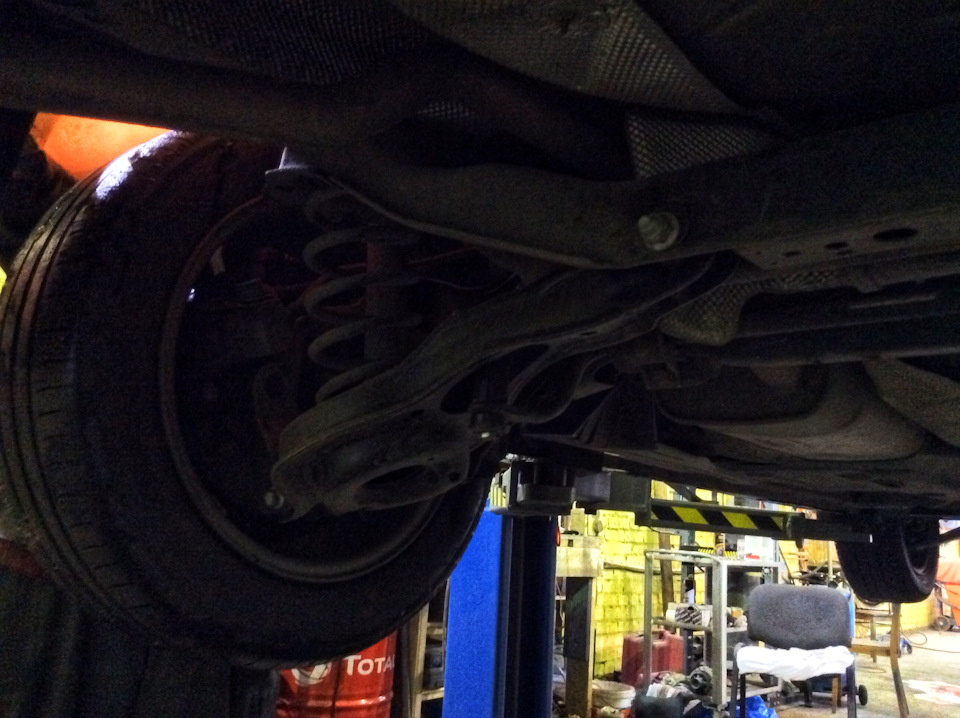 Новая подвеска со старыми ароматизаторами ))) — Ford Focus Hatchback III