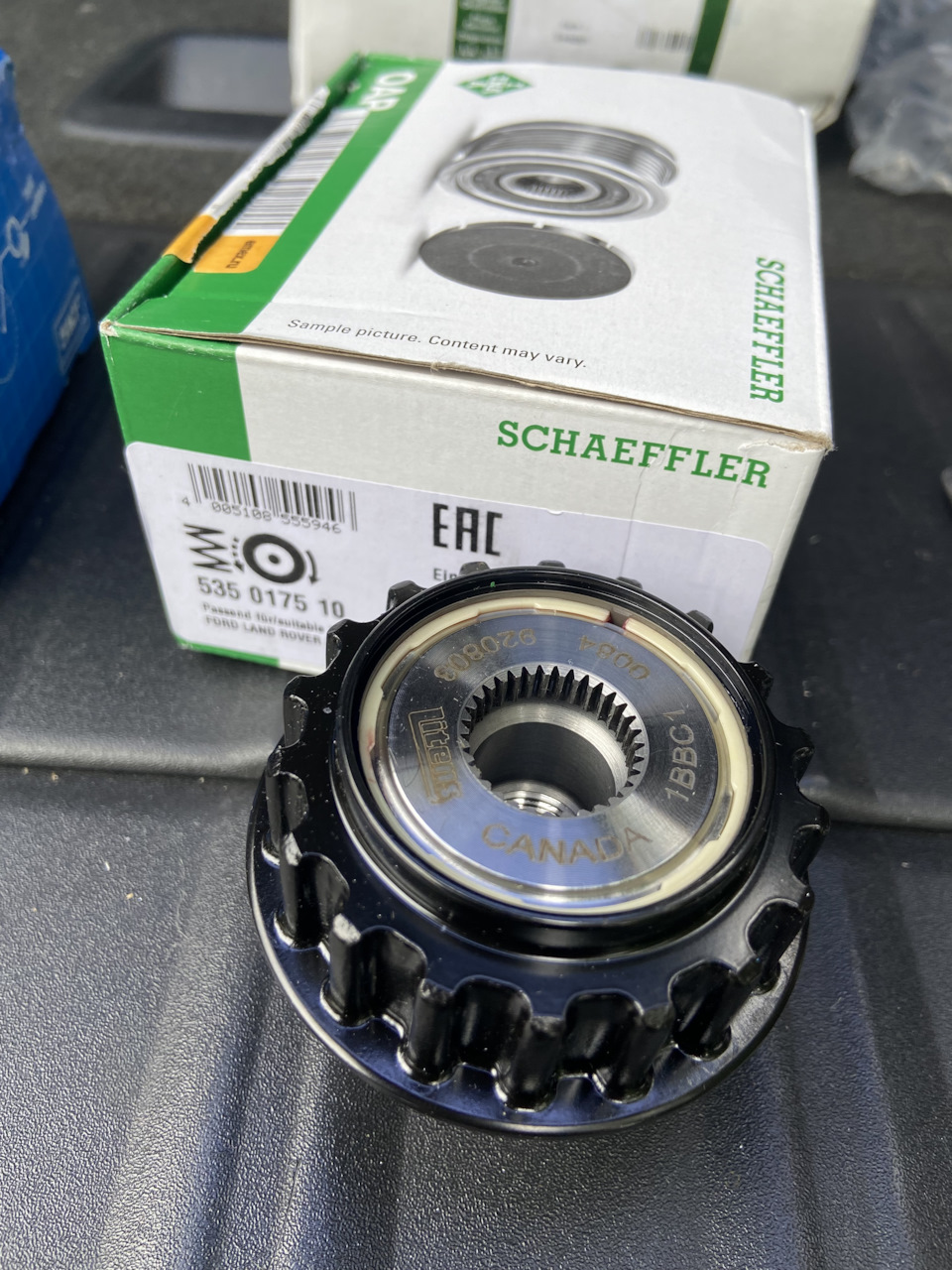 Обгонная муфта генератора INA — Volvo XC90 (1G)