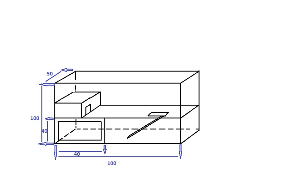 Клетка для хорька своими руками чертежи