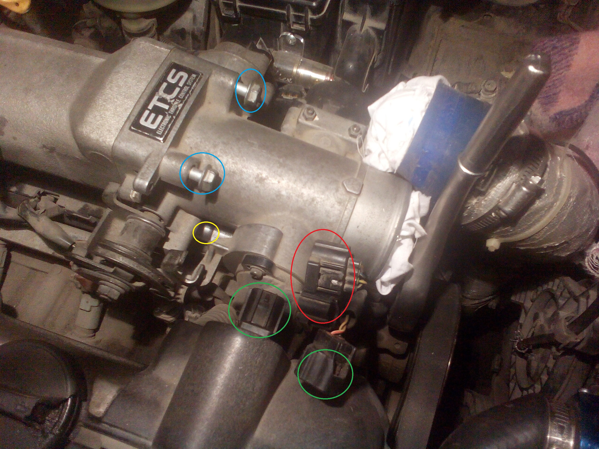 Где находятся датчики 1jz ge Снятие форсунок 1JZ-GTE VVT-i - Toyota Chaser (100), 2,5 л, 1996 года своими рук
