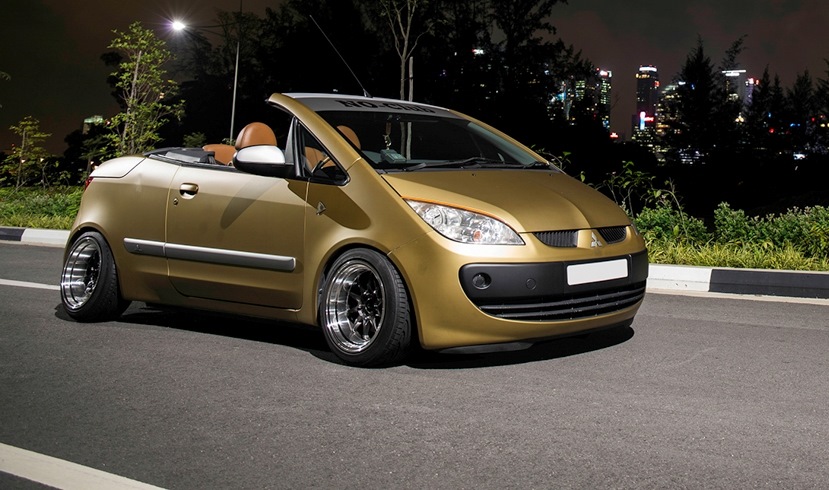 Кабриолет — Mitsubishi Colt VI, 1,3 л, 2003 года | просто так | DRIVE2