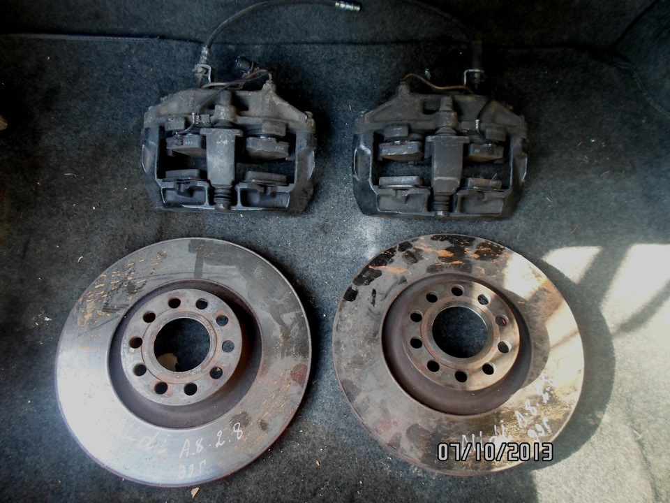 Переделка 5*112 плюс суппорта — Audi 80 (B4), 2 л, 1992 года | тюнинг ...