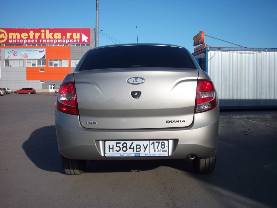 Кама-не, не видел! Привет Michelin) — Lada Гранта (1G), 1,6 л, 2012 ...