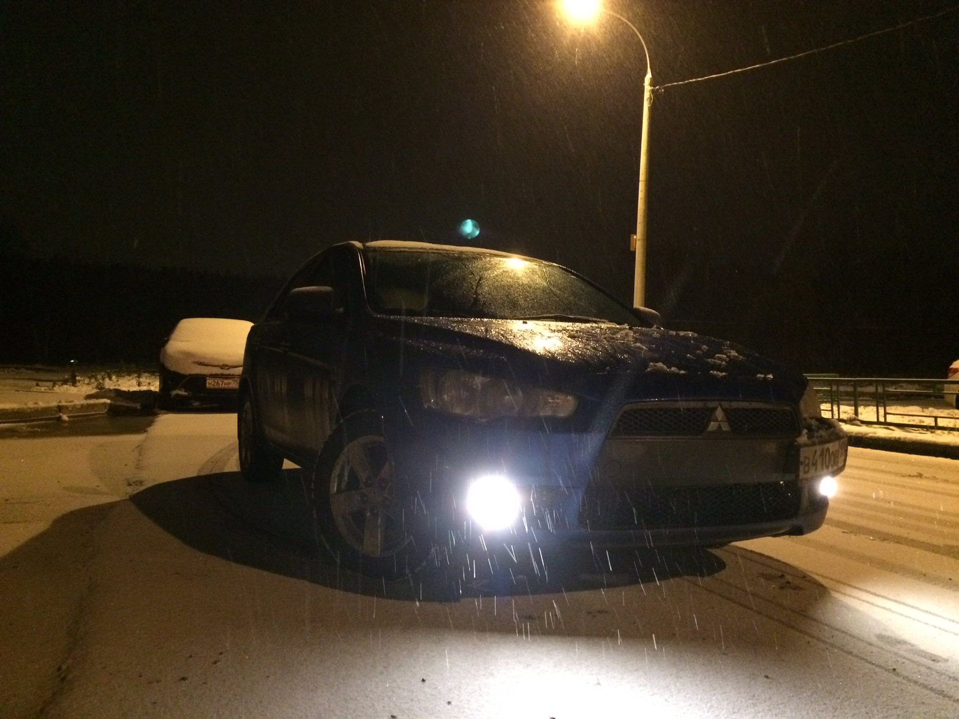 Перевод техники на зимнюю эксплуатацию! — Mitsubishi Lancer X, 1,8 л ...