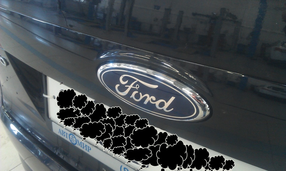 Замена эмблемы "форд" по гарантии. Окончание — Ford Mondeo IV, 2 л ...