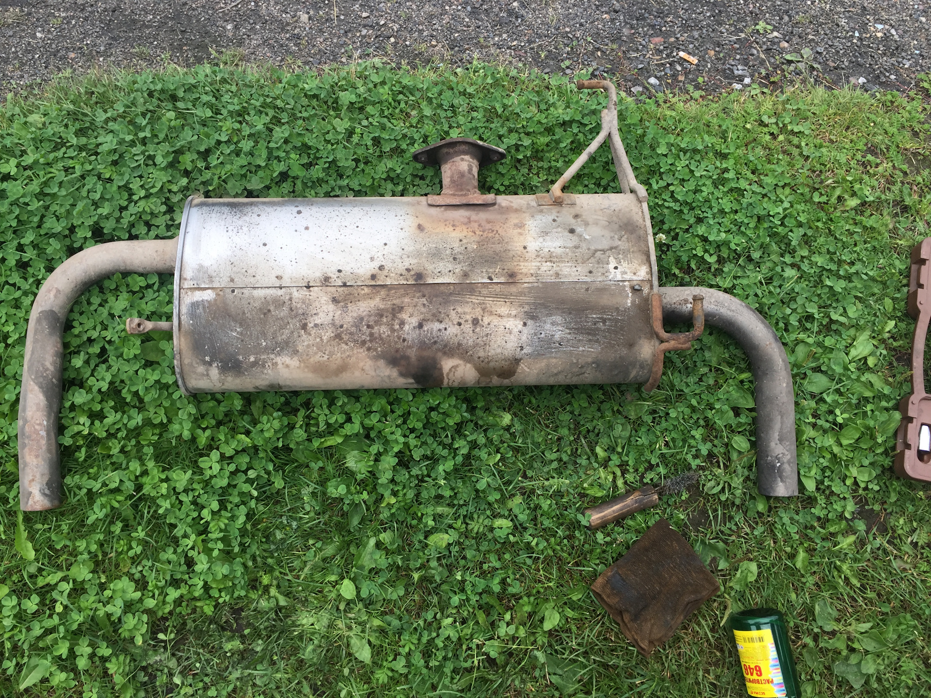 #23. Покраска глушителя. Индикация сигнализации в штатном месте и ...