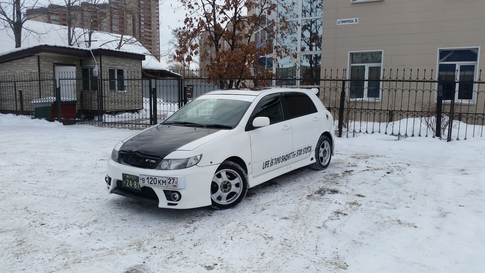 Toyota Corolla RunX 1.8 бензиновый 2001 | 2zz-ge на DRIVE2