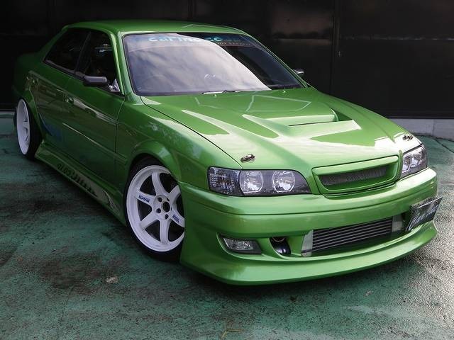 Toyota Chaser 100 Р·РµР»С‘РЅС‹Р№