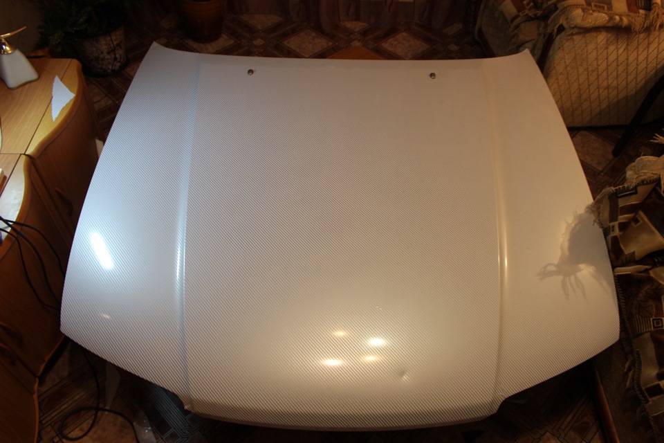 Обтянул капот карбоном… — Nissan Skyline (R33 Series 2), 2 л., 1996 ...