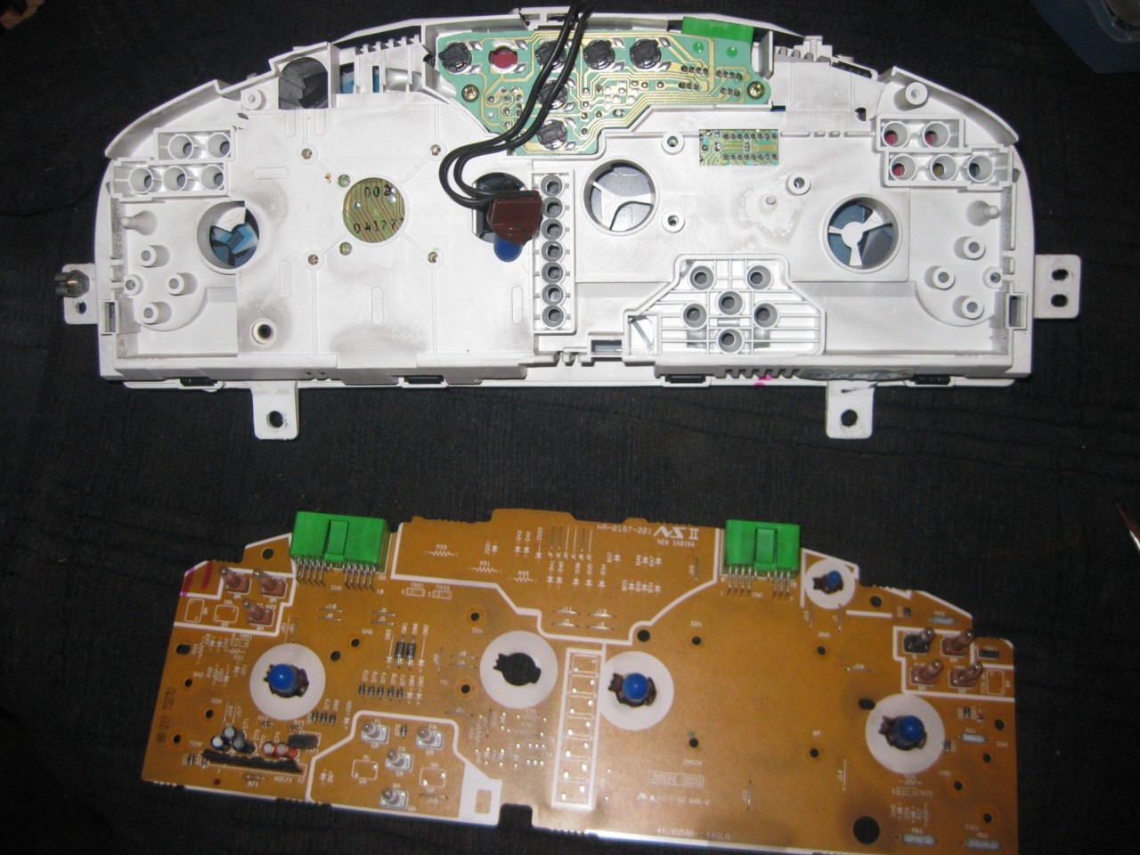 Разборка торпеды и приборки — Honda Accord Coupe (5G), 2,2 л, 1997 года ...