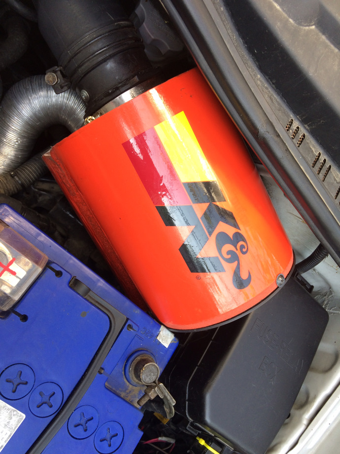 Теперь впуск"K&N"😂😂😂 — Hyundai Getz, 1,6 л, 2005 года | стайлинг | DRIVE2