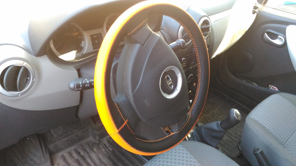 руль в кожу, цвет на любителя — DRIVE2