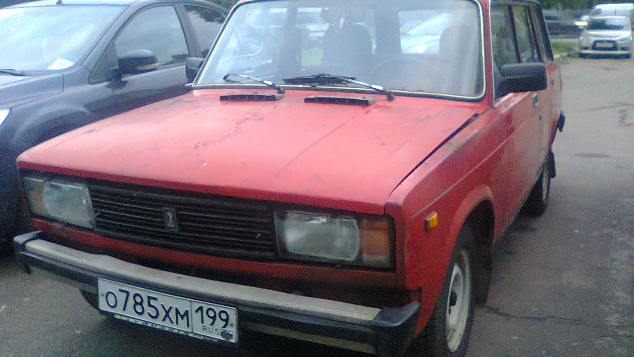 Lada 21045 1.5 бензиновый 1988 | красная) на DRIVE2