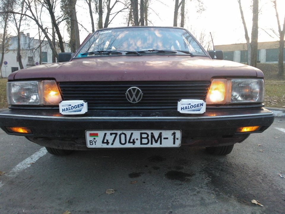Поворотники вместо пустышек! — Volkswagen Passat B2, 1,6 л, 1982 года ...
