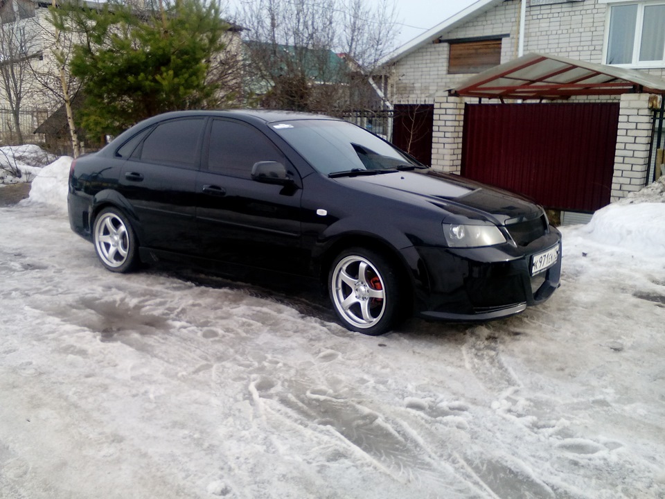 Chevrolet Lacetti Tuning черный