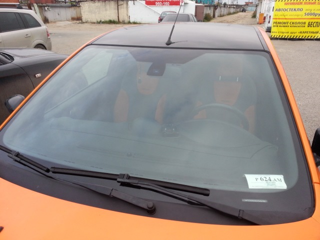 Замена лобового стекла — Ford Focus II ST, 2,5 л, 2007 года | запчасти ...