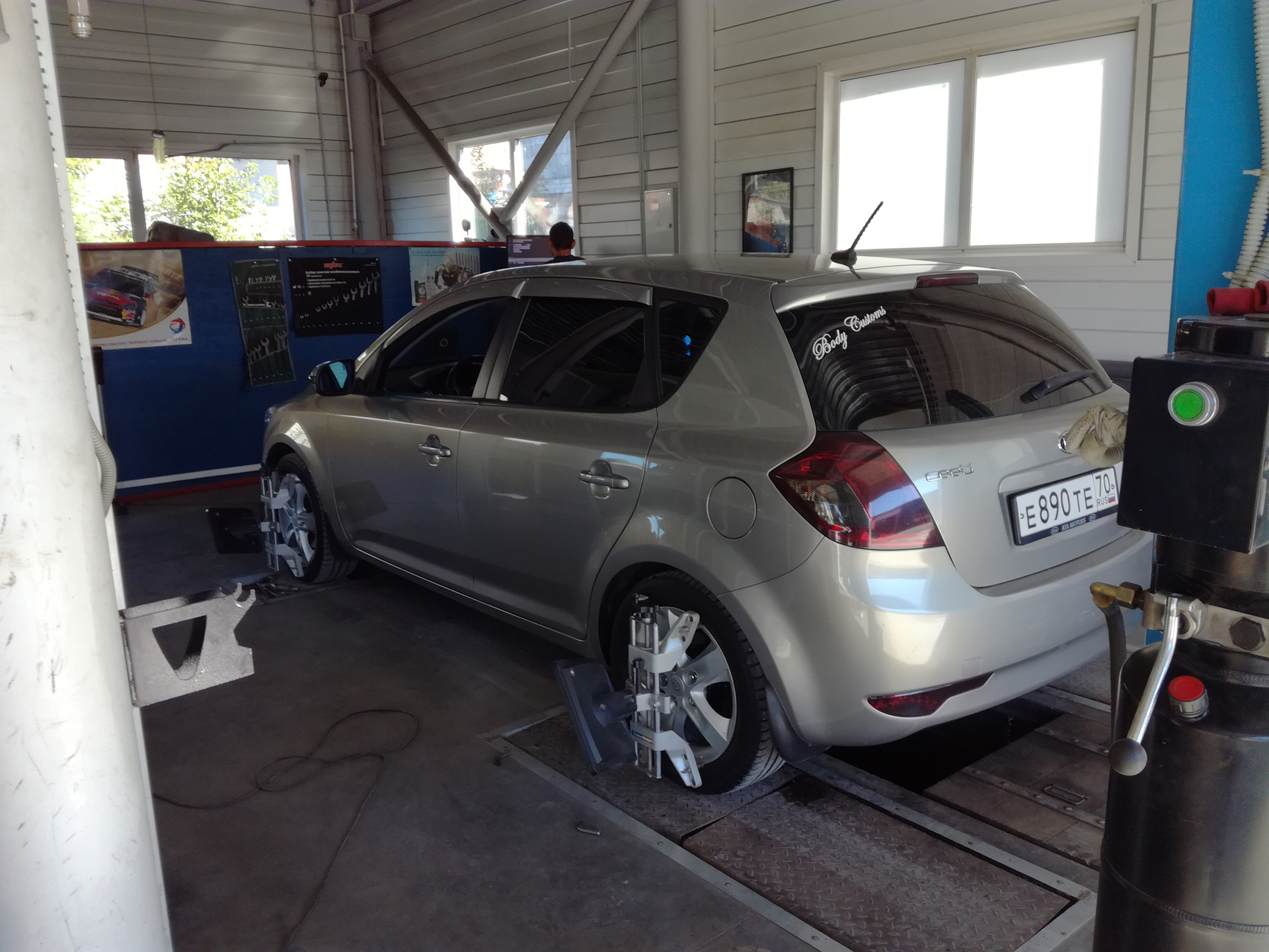 Стук в задней подвески, давай до свиданья!) — KIA Ceed (1G), 1,6 л ...