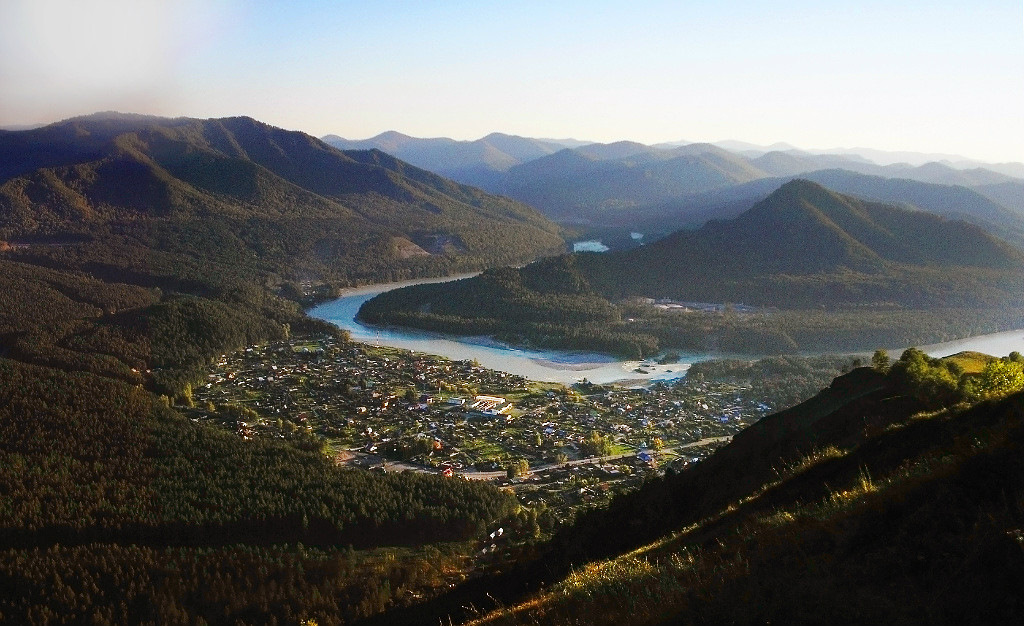 Село Манжерок Алтайский край