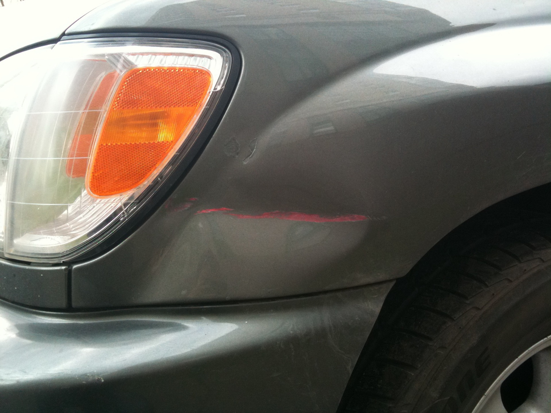 Притерли на парковке((((( — Lexus LX (UZJ100), 4,7 л, 1999 года | ДТП ...