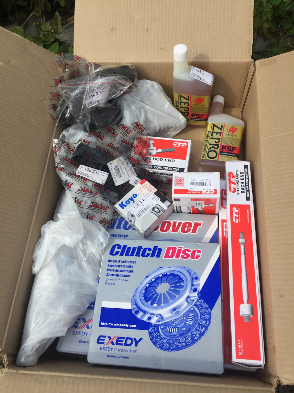 Рулевая рейка, тяги, наконечники, сцепление. — Mitsubishi Lancer IX, 1 ...