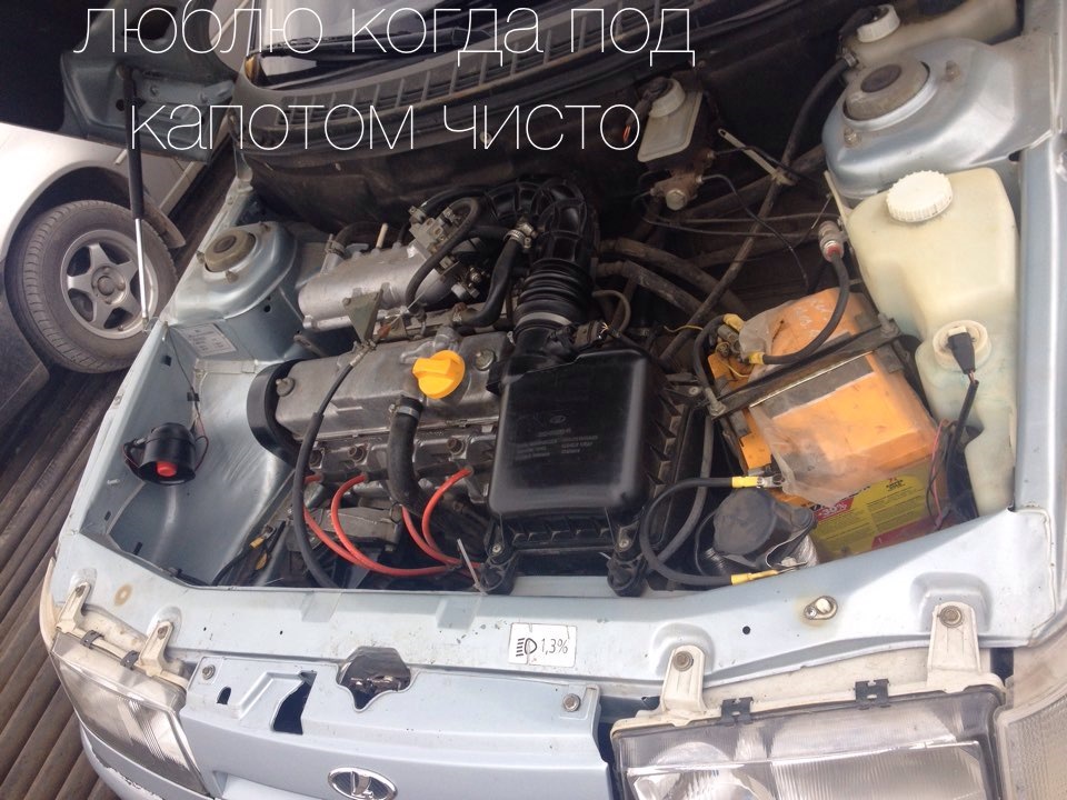 защита картера, замена масла — Lada 21102, 1,5 л, 2001 года | плановое ...