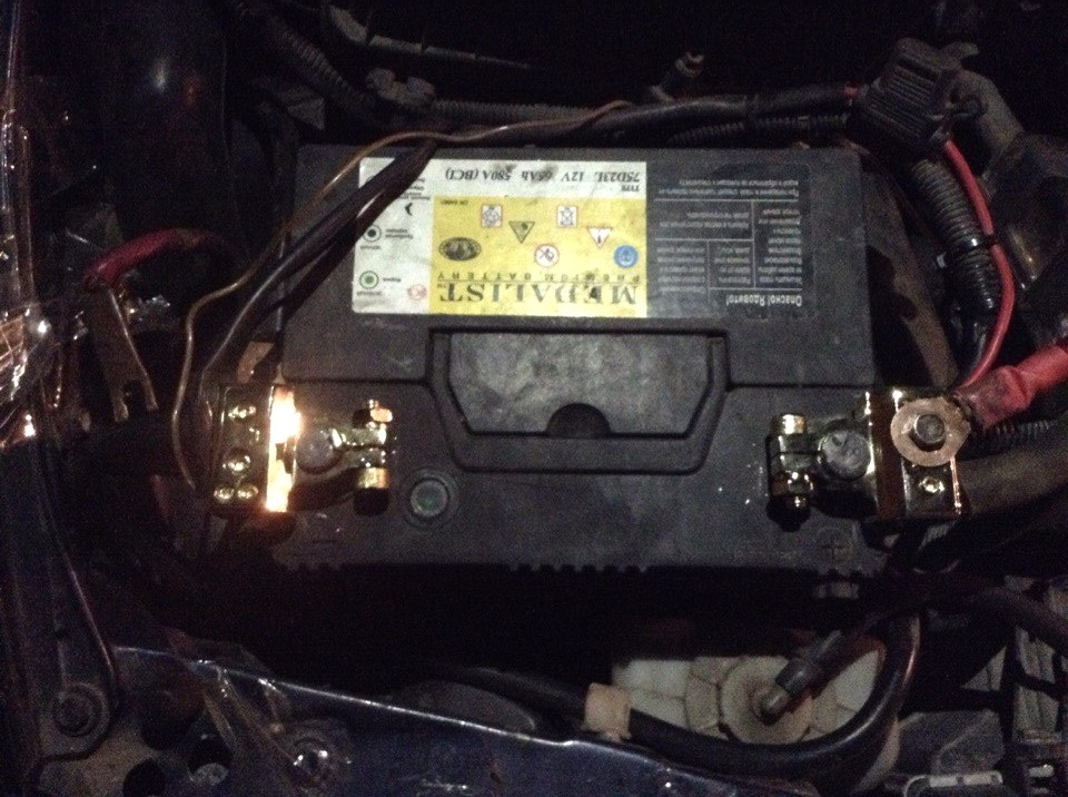 Медные клеммы [правильное питание] — Honda Accord (5G), 2 л, 1994 года ...