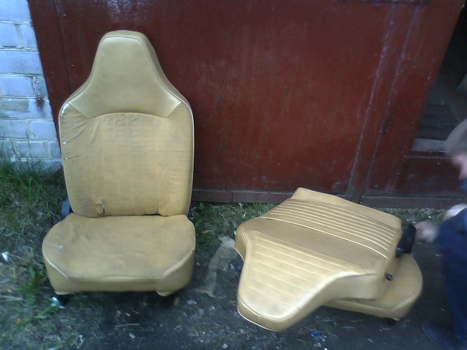 новые сидения — КАМАЗ 11113 Ока, 0,8 л, 2001 года | аксессуары | DRIVE2